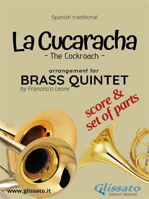 cover image of La Cucaracha--Brass Quintet score & parts
